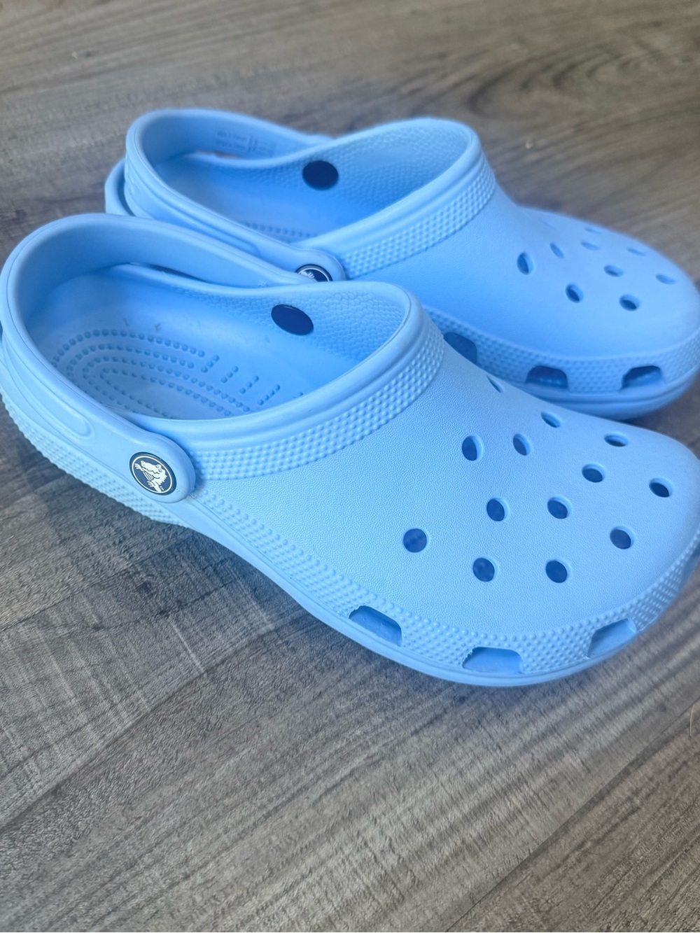 Light Blue Clog Sandals - Women’s size 8